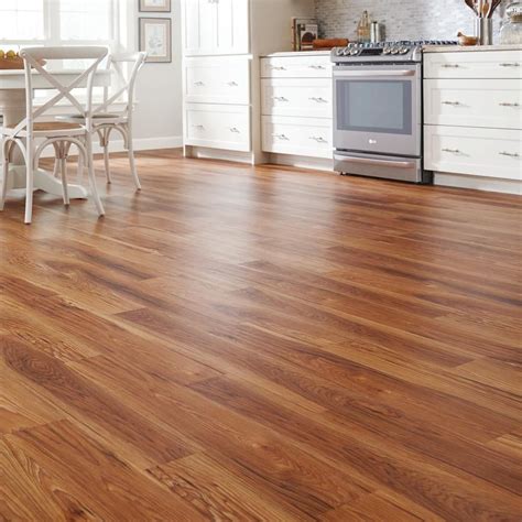 This flooring now features ScratchProtect surface coating, which is the ULTIMATE in scratch and stain resistance. . Home depot vinyl plank flooring